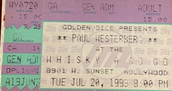 Paul Westerberg on Jul 20, 1993 [257-small]