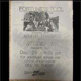 white trash / Exposed / pitch black / Fortune's Fool on Dec 28, 1991 [301-small]