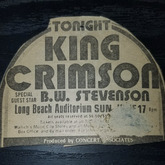 King Crimson / B. W. Stevenson on Jun 17, 1973 [430-small]