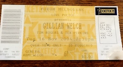 Gillian Welch / Tex Perkins & Tim Rogers on Nov 16, 2004 [446-small]