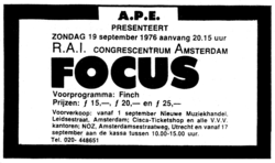 Focus / Finch on Sep 19, 1976 [467-small]