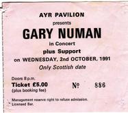 Gary Numan on Oct 2, 1991 [458-small]