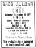 Gregg Allman / Cher on Dec 10, 1977 [593-small]