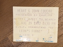 Heart / John Cougar on Aug 29, 1982 [628-small]