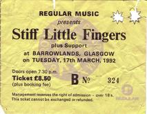 Stiff Little Fingers on Mar 17, 1992 [464-small]