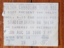 Van Halen / Bachman-Turner Overdrive / Loverboy on Aug 18, 1986 [877-small]