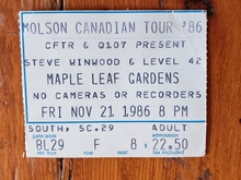 Steve Winwood / Level 42 on Nov 21, 1986 [879-small]