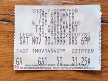 Joe Strummer & The Mescaleros on Nov 20, 1999 [892-small]