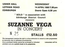 Suzanne Vega  on Apr 14, 1993 [508-small]