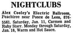 Warm And Hot Sauce on Jan 14, 1975 [296-small]