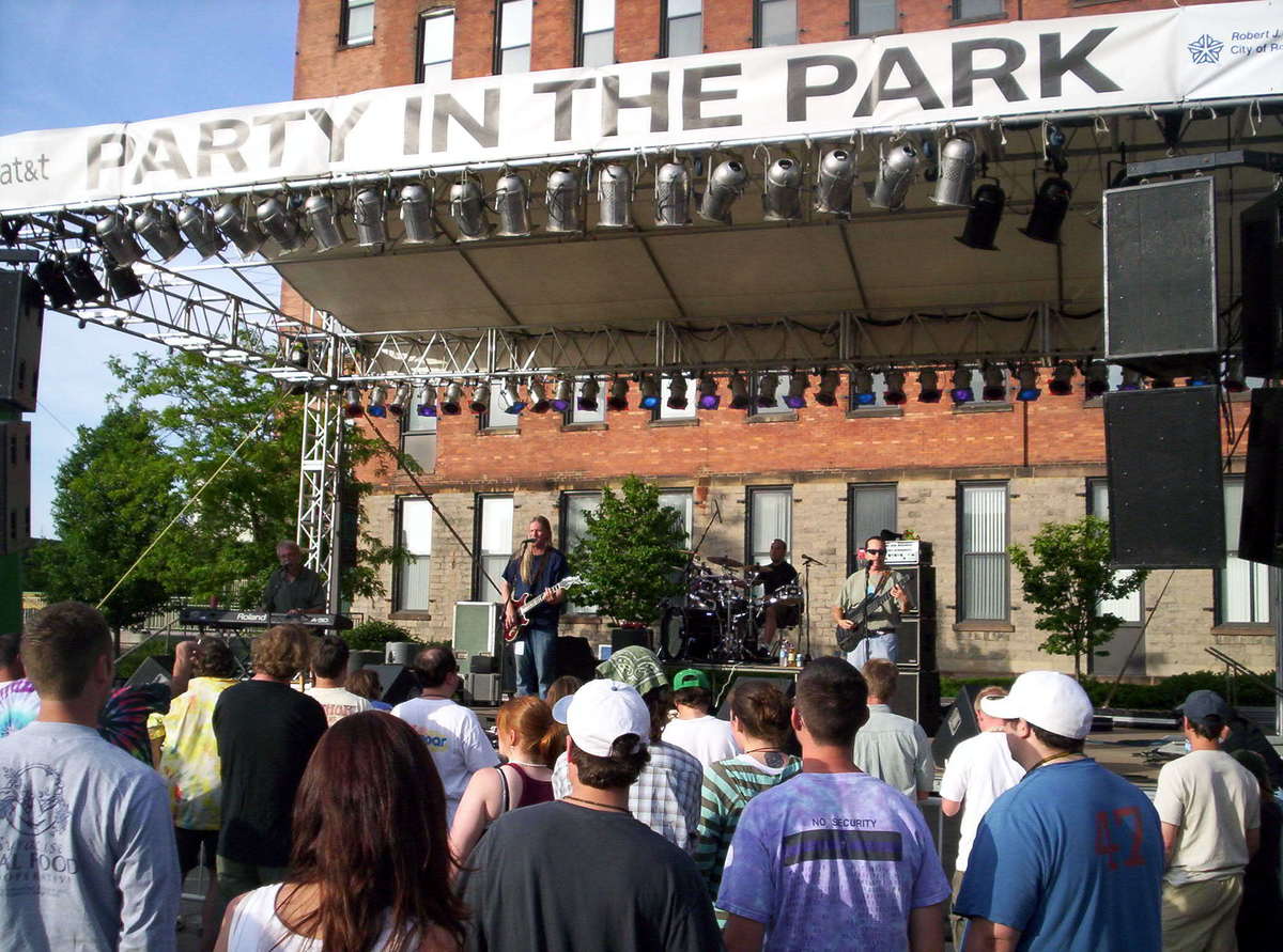 Concert History of High Falls Festival Site Rochester, New York, United