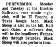 Hall & Oates / Black Sheep on Feb 12, 1975 [340-small]