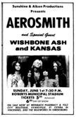 Aerosmith / Wishbone Ash / Kansas on Jun 1, 1975 [462-small]