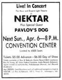 Nektar / Pavlov's Dog on Apr 6, 1975 [474-small]