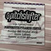 Pitchshifter / The Kennedy Soundtrack / Taproot on Oct 6, 2002 [583-small]