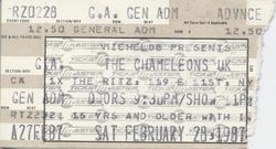 The Chameleons / The Mighty Lemon Drops / Camper Van Beethoven on Feb 28, 1987 [062-small]