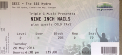 Nine Inch Nails / Cold Cave on May 20, 2014 [624-small]