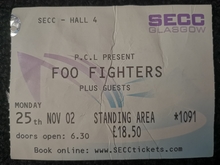 Foo Fighters / Cave In on Nov 25, 2002 [263-small]
