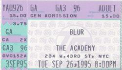 Blur / Whale on Sep 26, 1995 [397-small]