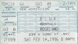Blur / The Rentals on Feb 10, 1996 [398-small]