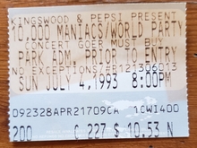 10,000 Maniacs / World Party on Jul 4, 1993 [746-small]