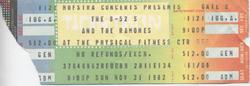 The B-52s / Ramones on Nov 21, 1982 [991-small]