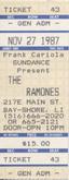 Ramones on Nov 27, 1987 [018-small]