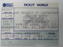 Iron Maiden / Waysted on Mar 17, 1987 [377-small]