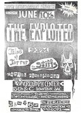 The Exploited / Tales of Terror / The Afflicted / Capital Punishment on Jun 10, 1984 [548-small]