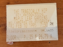 The Tragically Hip / Odds / Change of Heart on Feb 10, 1995 [550-small]
