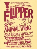 Flipper / Animal Thing on Apr 2, 1983 [551-small]