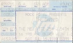 The Damned on Jul 15, 1989 [564-small]