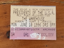 Presidents of the USA on Jun 10, 1996 [565-small]