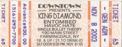 King Diamond / Entombed on Nov 8, 2003 [568-small]