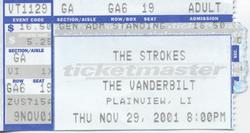 The Strokes / Moldy Peaches on Nov 29, 2001 [569-small]