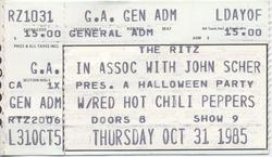 Red Hot Chili Peppers / Fishbone on Oct 31, 1985 [652-small]