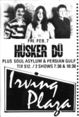 Hüsker Dü / Soul Asylum on Feb 7, 1986 [674-small]