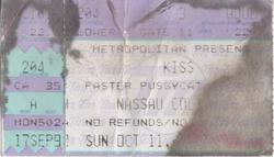 KISS / Faster Pussycat / Trixter on Oct 11, 1992 [808-small]