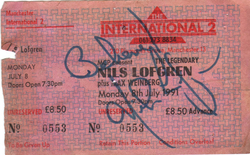 Nils Lofgren Band on Jul 8, 1991 [834-small]
