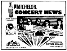 Journey / Bryan Adams on May 6, 1983 [867-small]