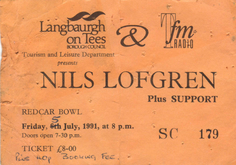 Nils Lofgren Band on Jul 5, 1991 [890-small]
