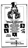 Willie Nelson / Waylon Jennings / Linda Ronstadt / Stray Cats / Emmy Lou Harris / Jesse Colter / Merle Haggard on Jul 3, 1983 [897-small]