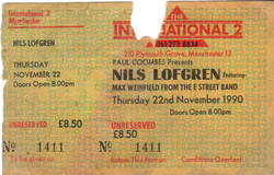 Nils Lofgren Band on Nov 22, 1990 [950-small]