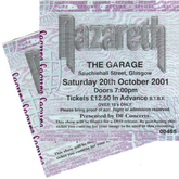 Nazareth on Oct 20, 2001 [956-small]