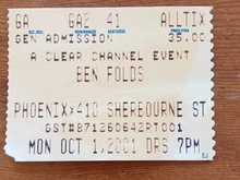 Ben Folds on Oct 1, 2001 [097-small]