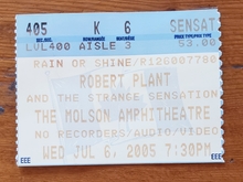 Robert Plant / Strange Sensation / The Soundtrack Of Our Lives on Jul 6, 2005 [107-small]