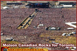 The Rolling Stones / AC/DC / Justin Timberlake / The Flaming Lips / Rush / The Guess Who / Sam Roberts / Blue Rodeo / The Isley Brothers / Sass Jordan / Sarah Harmer / The Tea Party / La Chicane / Kathleen Edwards / Jeff Healey / Blues Brothers on Jul 30, 2003 [154-small]