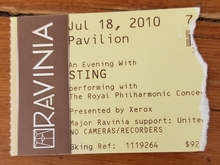 Sting / Royal Philharmonic Concert Orchestra on Jul 18, 2010 [336-small]