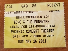 Echo & The Bunnymen / Kelley Stoltz on May 16, 2011 [339-small]