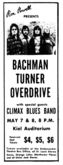 Bachman-Turner Overdrive / Climax Blues Band on May 7, 1974 [383-small]